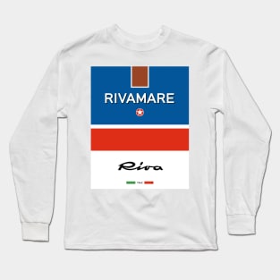 Riva Rivamare Aquarama Riviera Venise Italy Long Sleeve T-Shirt